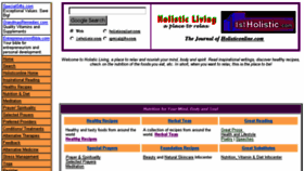 What 1stholistic.com website looked like in 2018 (6 years ago)
