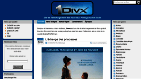 What 1divx.com website looked like in 2018 (6 years ago)