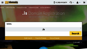 What 101domain.is website looked like in 2018 (5 years ago)