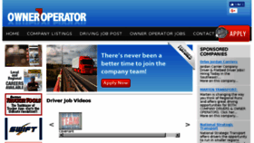 What 1owneroperator.com website looked like in 2018 (6 years ago)