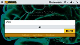 What 101domain.ai website looked like in 2018 (6 years ago)
