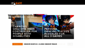 What 1stgamers.com website looked like in 2018 (6 years ago)