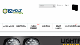 What 12volttechnology.com.au website looked like in 2018 (5 years ago)