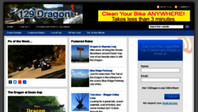 What 129dragon.com website looked like in 2018 (5 years ago)