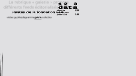 What 123data.paris website looked like in 2018 (7 years ago)