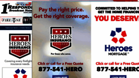 What 1strespondernews.com website looked like in 2018 (7 years ago)