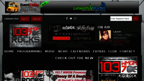 What 1037wmgm.com website looked like in 2018 (5 years ago)