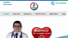 What 100yilhastanesi.com.tr website looked like in 2018 (5 years ago)