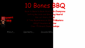 What 10bonesbbq.com website looked like in 2018 (5 years ago)