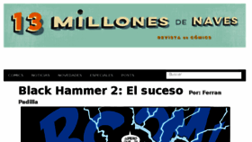 What 13millonesdenaves.com website looked like in 2018 (5 years ago)