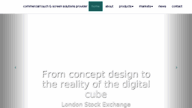 What 10squared.co.uk website looked like in 2018 (6 years ago)