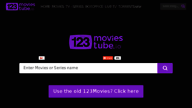 What 123movies.io website looked like in 2018 (5 years ago)