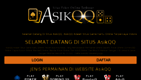What 1asikqq.com website looked like in 2018 (5 years ago)