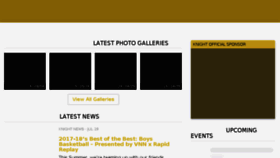 What 1knightnation.com website looked like in 2018 (5 years ago)