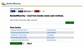 What 100booksminority.com website looked like in 2018 (5 years ago)