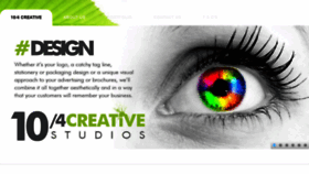 What 104studios.co.za website looked like in 2018 (5 years ago)