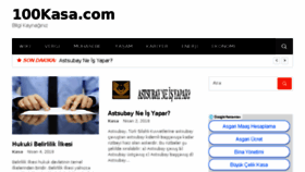 What 100kasa.com website looked like in 2018 (5 years ago)