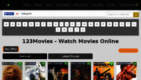 What 123movies.biz website looked like in 2018 (5 years ago)