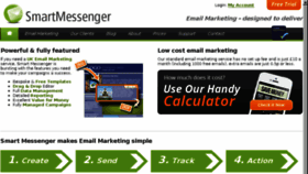 What 101smartmessenger.co.uk website looked like in 2018 (5 years ago)