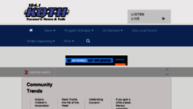 What 1041thetruth.com website looked like in 2018 (5 years ago)