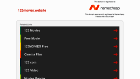 What 123movies.website website looked like in 2018 (5 years ago)