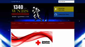 What 1340wnbs.com website looked like in 2018 (5 years ago)