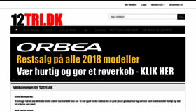 What 12tri.dk website looked like in 2018 (5 years ago)