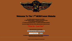 What 1stmob.com website looked like in 2018 (5 years ago)