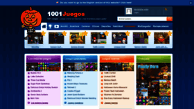 What 1001juegos.com.co website looked like in 2018 (5 years ago)