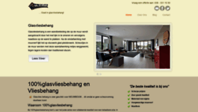 What 100glasvliesbehang.nl website looked like in 2018 (5 years ago)
