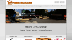 What 1-drevoobchod.cz website looked like in 2018 (5 years ago)
