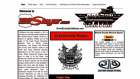 What 129slayer.com website looked like in 2018 (5 years ago)