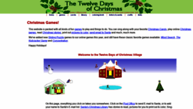 What 12days.com website looked like in 2018 (5 years ago)