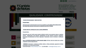 What 1cartoriosjc.com.br website looked like in 2018 (5 years ago)