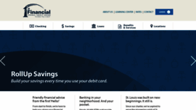What 1stfinancialfcu.org website looked like in 2018 (5 years ago)