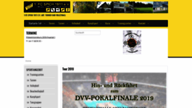 What 1fcspich.de website looked like in 2018 (5 years ago)