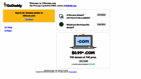 What 13forum.com website looked like in 2018 (5 years ago)