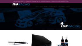 What 1upracing.com website looked like in 2018 (5 years ago)