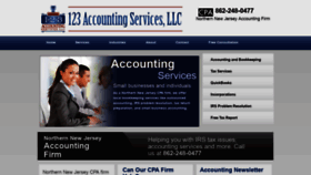 What 123accountingservices.net website looked like in 2018 (5 years ago)