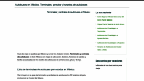 What 140mexico.com website looked like in 2019 (5 years ago)