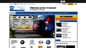 What 1a-automarkt.de website looked like in 2019 (5 years ago)