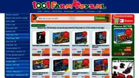 What 1001farmtoys.nl website looked like in 2019 (5 years ago)