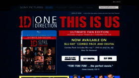 What 1dthisisus-movie.com website looked like in 2019 (5 years ago)