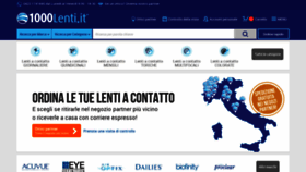 What 1000lenti.it website looked like in 2019 (5 years ago)