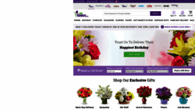 What 1-800-flowers.com website looked like in 2019 (5 years ago)