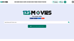What 123movies.pics website looked like in 2019 (5 years ago)