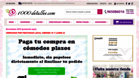 What 1000detalles.com website looked like in 2019 (5 years ago)