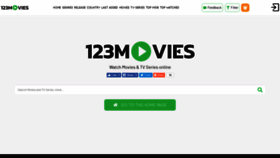 What 123movies.domains website looked like in 2019 (5 years ago)