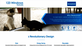 What 123windows.com.au website looked like in 2019 (6 years ago)