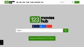 What 123movieshub.ws website looked like in 2019 (4 years ago)